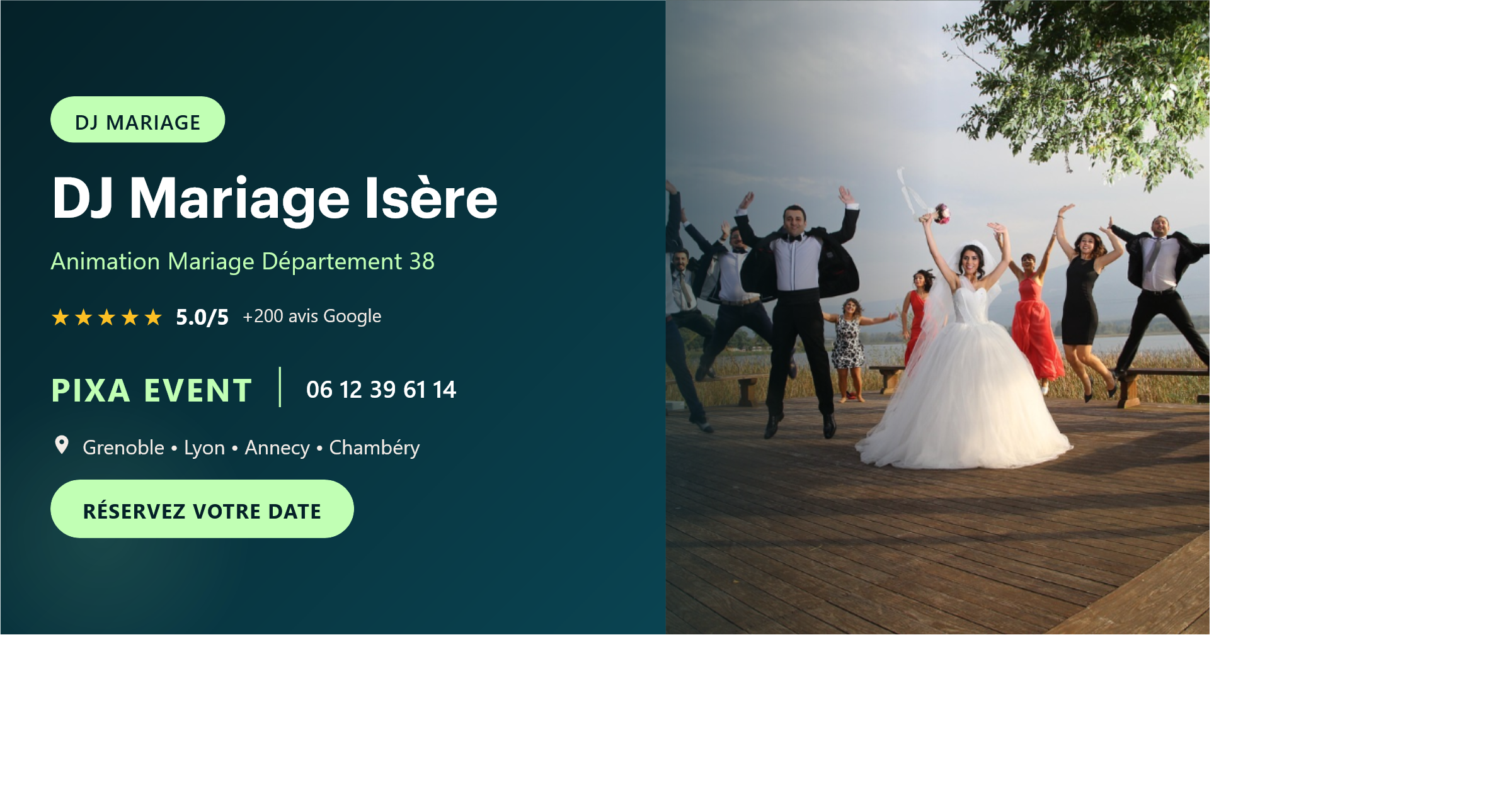 DJ Isère - Animation mariage et soirée en Isère (38)